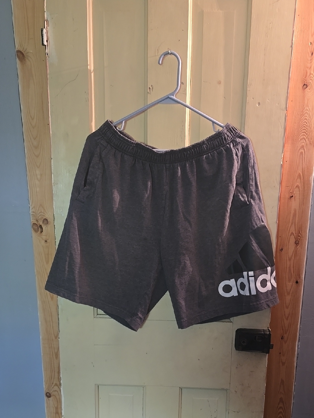 adidas Men’s Charcoal Athletic Shorts
